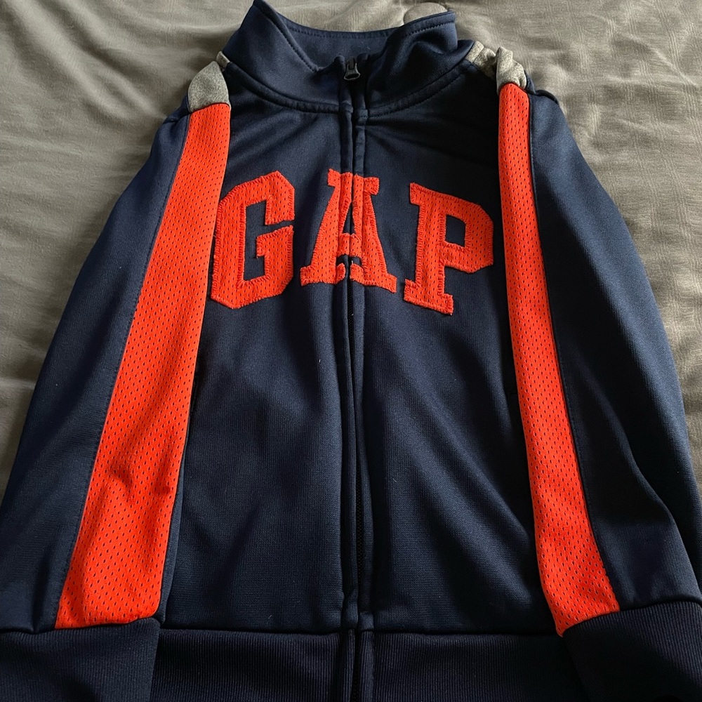 Boys zip-up sweater